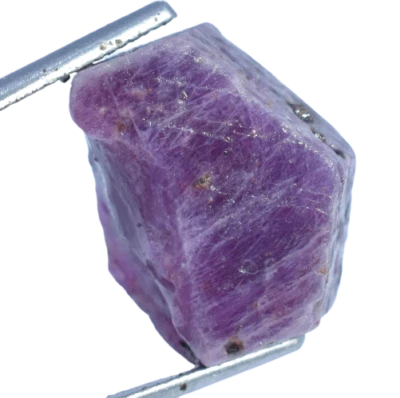 Glitzy Gems 33.60 Ct Natürlicher Pink Rubin Roh-Exemplar Unbehandelt - Bild 1 von 4