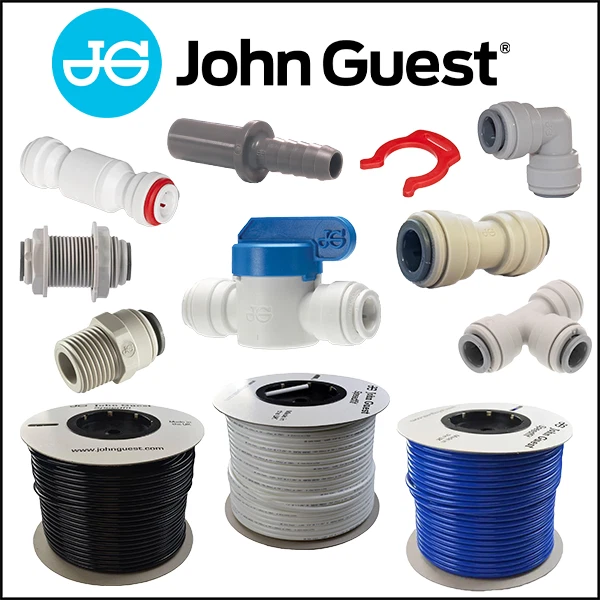 John Guest 3/8 Beer Line Push Fit Pipe connectors & fittings