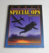 GURPS SPECIAL OPS Third Edition SJG RPG Book Steve Jackson Games 6029 2002 Rose