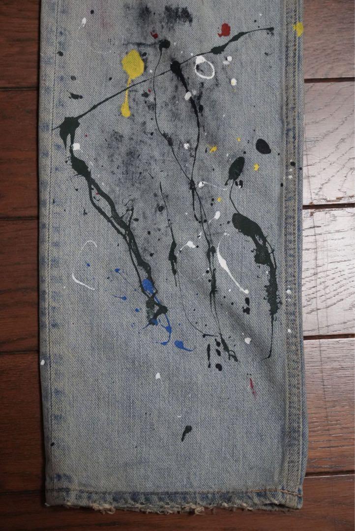 Number Nine 2006Ss Paint Studs Denim Archive size M Vintage Number Nine 2006Ss Paint Studs Denim Archive size M Vintage