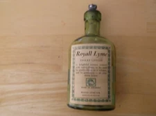 Vintage Empty 4 oz Royall Lyme Toilet Lotion Perfume Cologne Bottle Bermuda 5"