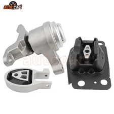 3pcs Engine Motor Mount & Transmission Mount for Ford Fusion 2013-2016 L4 2.5L