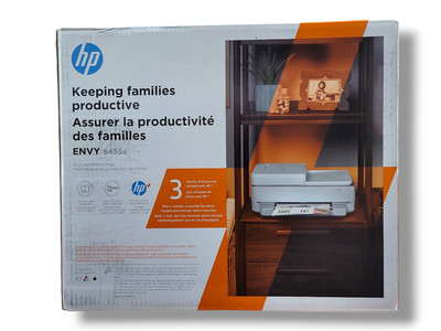 HP ENVY 6455e All-in-One Inkjet Printer, Color Mobile Print, Copy, Scan, Send