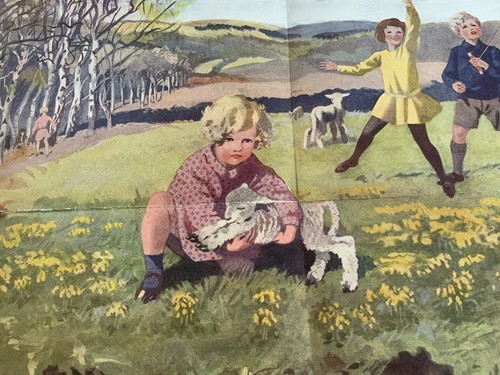 1920’s Spring Poster by Marcia Lane Foster 37 x 23 “ - Picture 8 of 10