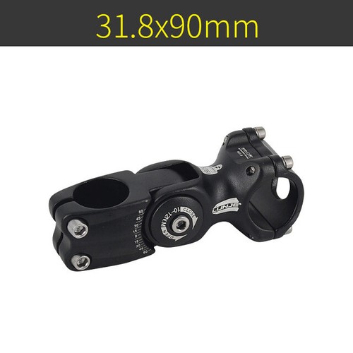 Adjustable MTB Bike Stem Aluminum Alloy Road Bicycle Stem 60 Riser Front Frok - Picture 7 of 15