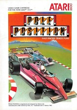 ORIGINAL VINTAGE Atari Pole Position Game Program Instructions