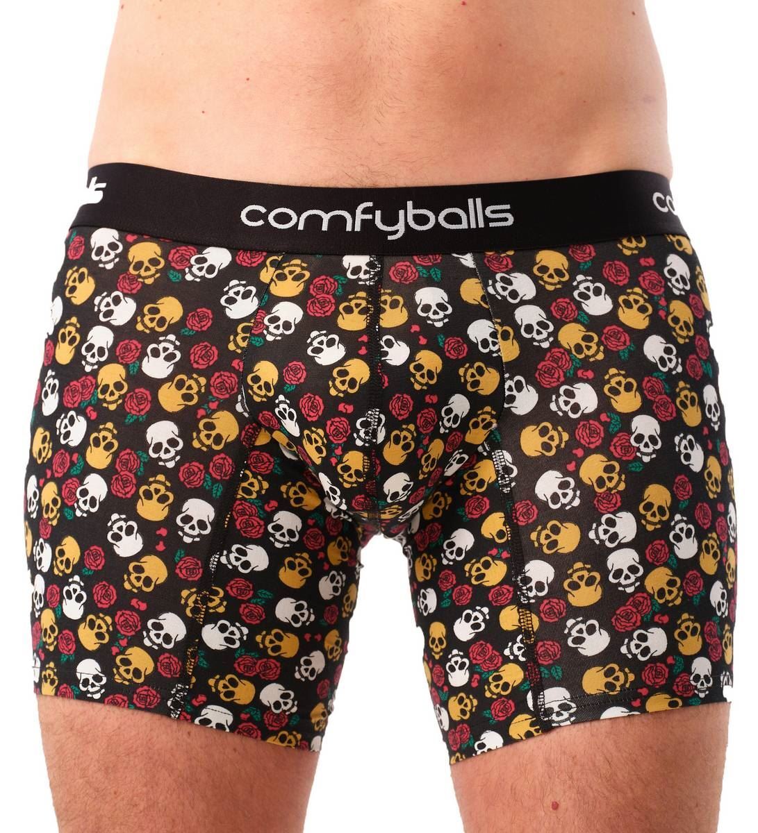 357 Fitted Boxer Uomo Zucca Autunnale Buon Halloween Boxer Briefs Uomo
