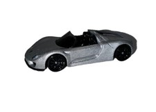 Hot Wheels Porsche 918 Spyder Silver 2018 Opened