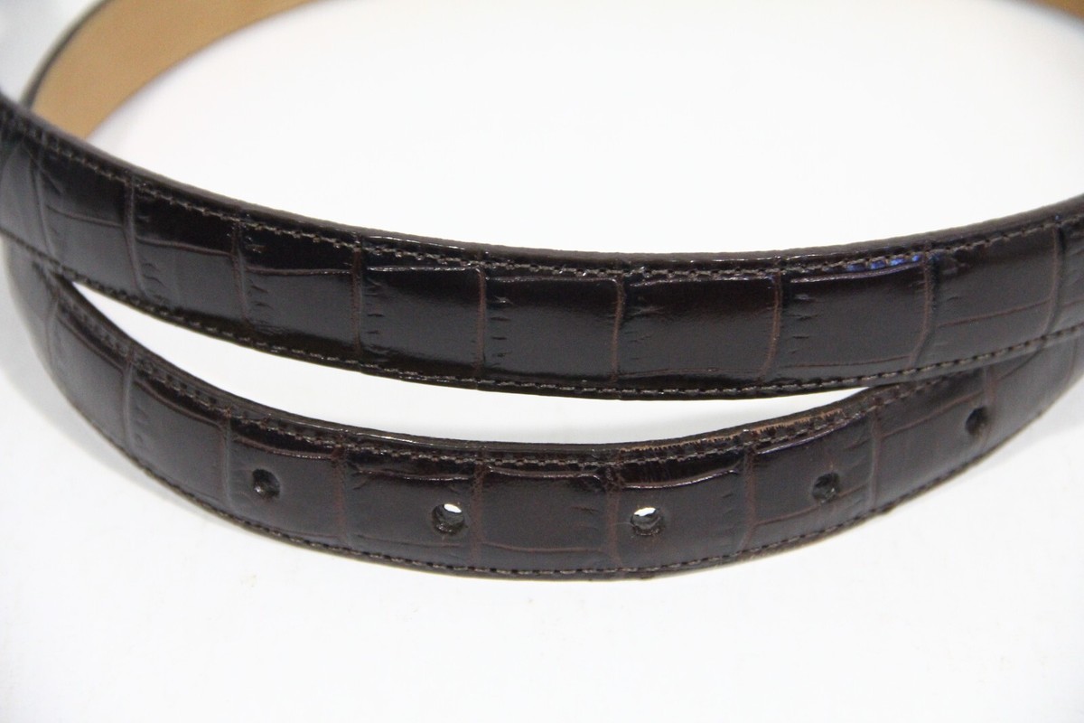 Brighton Womens Sz Large Brown Leather Belt Heart Western Shyanne Women main image 2