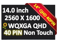 90HZ 14.0" WQXGA IPS LCD Screen Dell Inspiron 14 5430 P171G 40 Pin P171G001