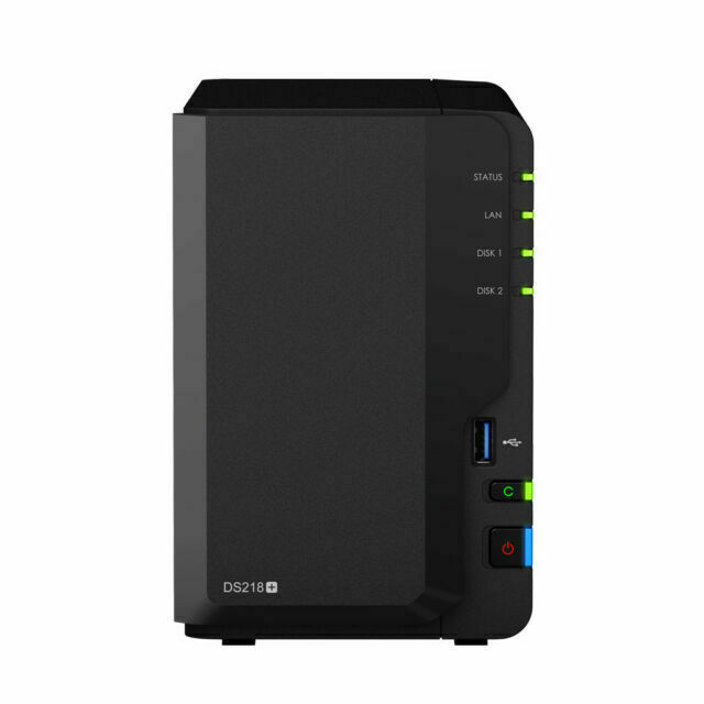 値下*超美品 Synology NAS DS218+ MEM10G HDD9TB