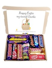 *SALE* EASTER GIFT HAMPER CHOCOLATES BOX CARD Personalised EGG daughter niece