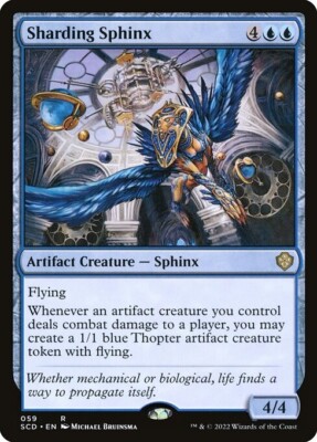 NM Sharding Sphinx, MTG, Starter Commander Deck, Magic the Gathering, 59 |  eBay