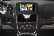 for 2011-2016 Chrysler Town & Country Apple CarPlay Android 13 Car Radio GPS SWC