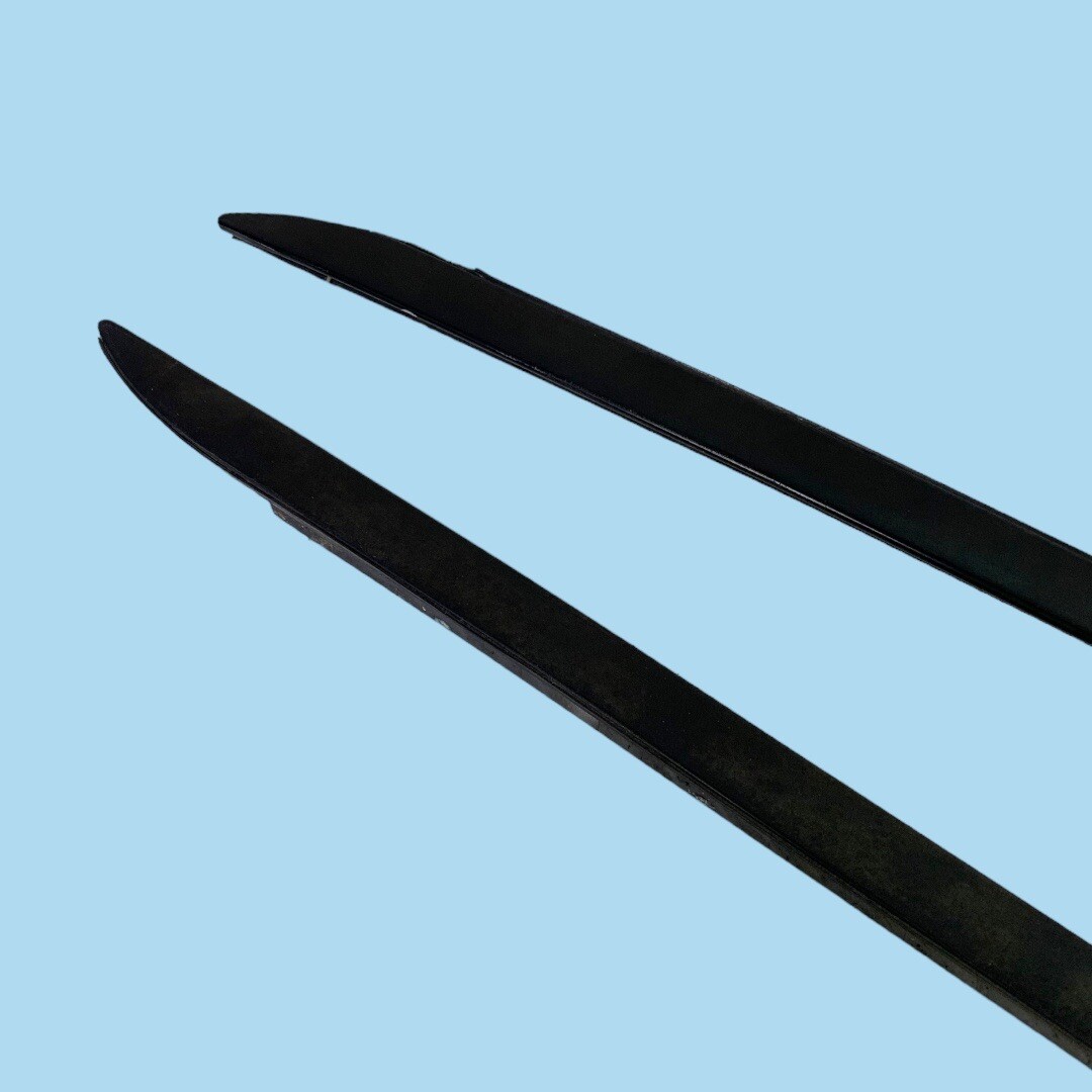 Exterior A-Pillar Trim Piece Set Black OEM 06-12 Bentley Continental Flying Spur