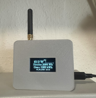 Open DTU OnBattery (16MB) für Hoymiles HMS-HMT Reihe, mit 1,3 Display.