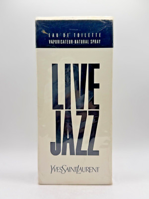 LIVE JAZZ BY YVES SAINT LAUREN 100ML EDT SPRAY CODE-6IAA (NEW WITH BOX & SEALED)