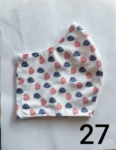 Mens XL Beard Face Mask Cover, Double Layer, Made in USA, Washable, Reusable - Picture 28 of 30