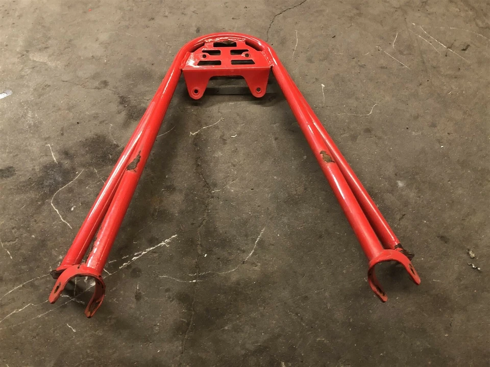 Polaris 600 Rush Pro R 800 Retro 10 11 12 13 14 OEM Seat Support Brace Red - Image 3 of 3