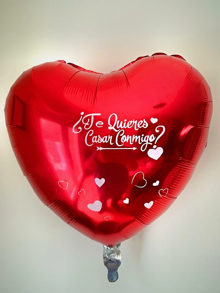 Te casarias conmigo? Globo de aluminio 18 pulgadas Foto 2 de 4