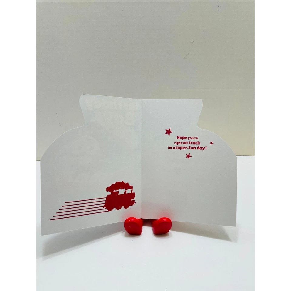 American Greetings 2013 Thomas The Train Birthday Boy Birthday Greeting Card - Image 2 of 3