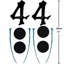 Anime Cosplay BLEACH Ulquiorra Cifer Temporary Tattoo Body Sticker