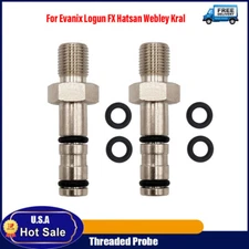 2PCS Air Quick Filling/Charging Probe Adaptor for Evanix Logun FX Hatsan Kral