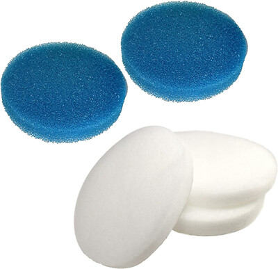 HQRP Fine and Coarse Media Filter Pads (3+2) for Eheim Classic 2217, 600