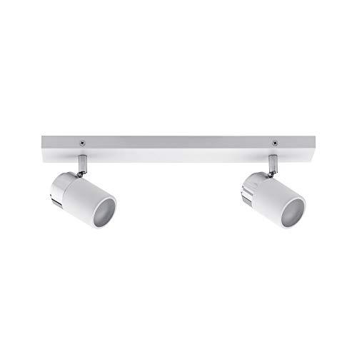 Paulmann 66711 Spotlight Zyli IP44 Max. 2x10W GU10 Bianco/Cromo 230 V Metallo, 4