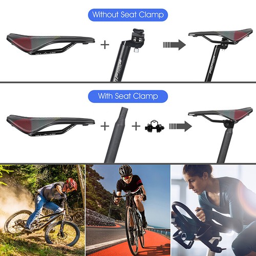 WEST BIKING Bicycle Saddle Road Bike Leather MTB Cycling Seat Saddle Cushion - Picture 64 of 78
