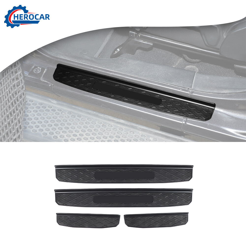 Jeep Gladiator JT 18+ Door Sill Guards Scuff Plate Trim Exterior Accessories