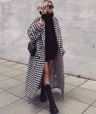 H&m Oversized Wool Blend Coat Size M