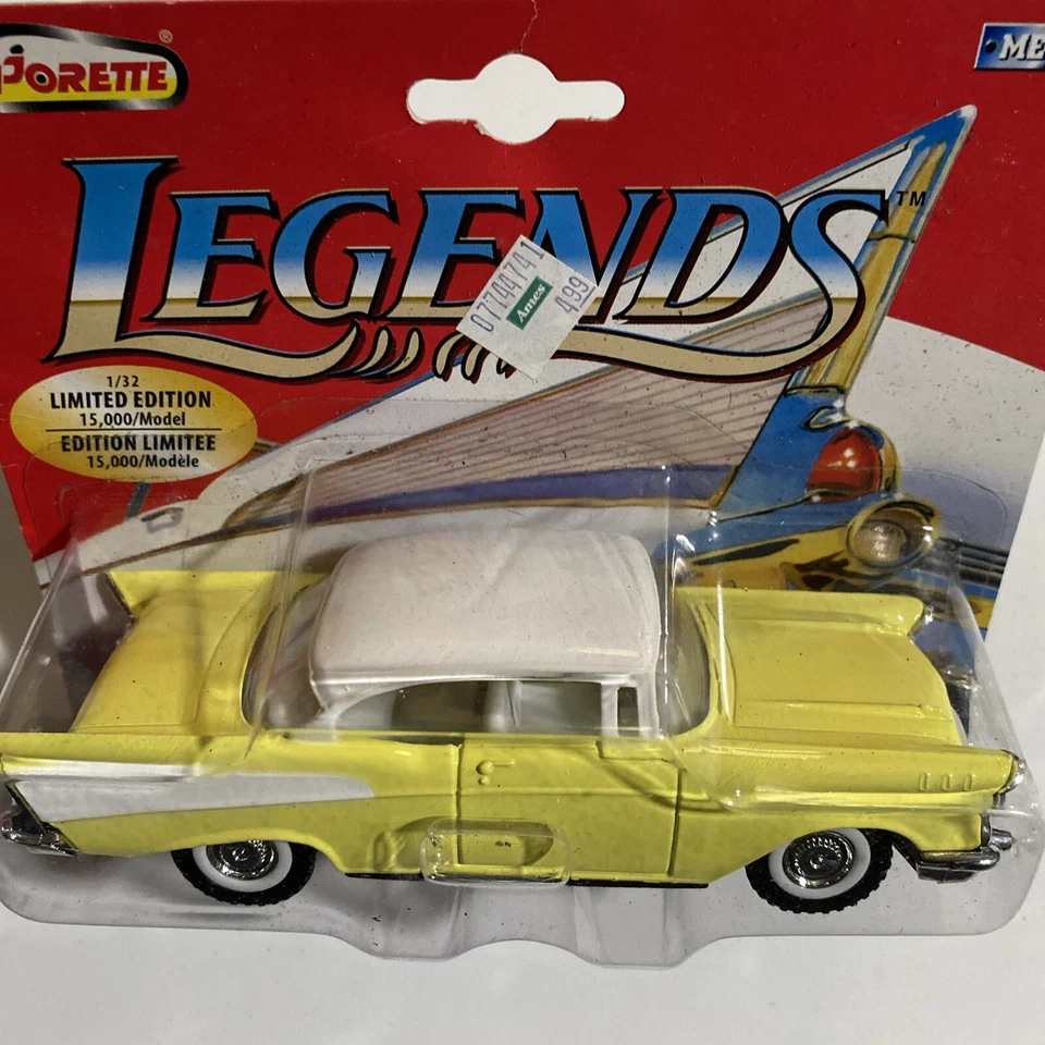 majorette legends chevy 57 bel air 1/32 Yellow - Image 2 of 3