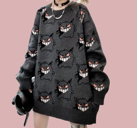 Gengar sweater top