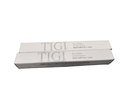 TIgi Bed Head Lip Creme Color Miami .081 fl oz Full Size. Lot of 2
