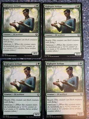 MTG: Highspire Artisan x 4 - Kaladesh 