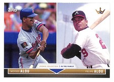 2022 Topps X Bobby Witt Jr Crown Collection #32 Moises & Felipe Alou card