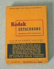 KODAK Ektachrome Type-B Tungsten Light  Sheet Film   2-1/4 x 3-1/4