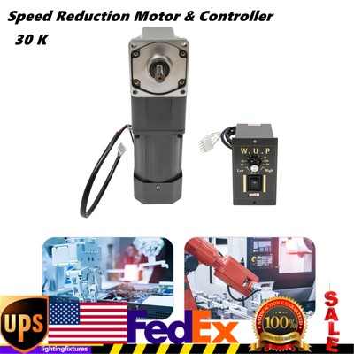 30k Electric Variable Speed Controller 90° Right Angle Output Reduction Motor