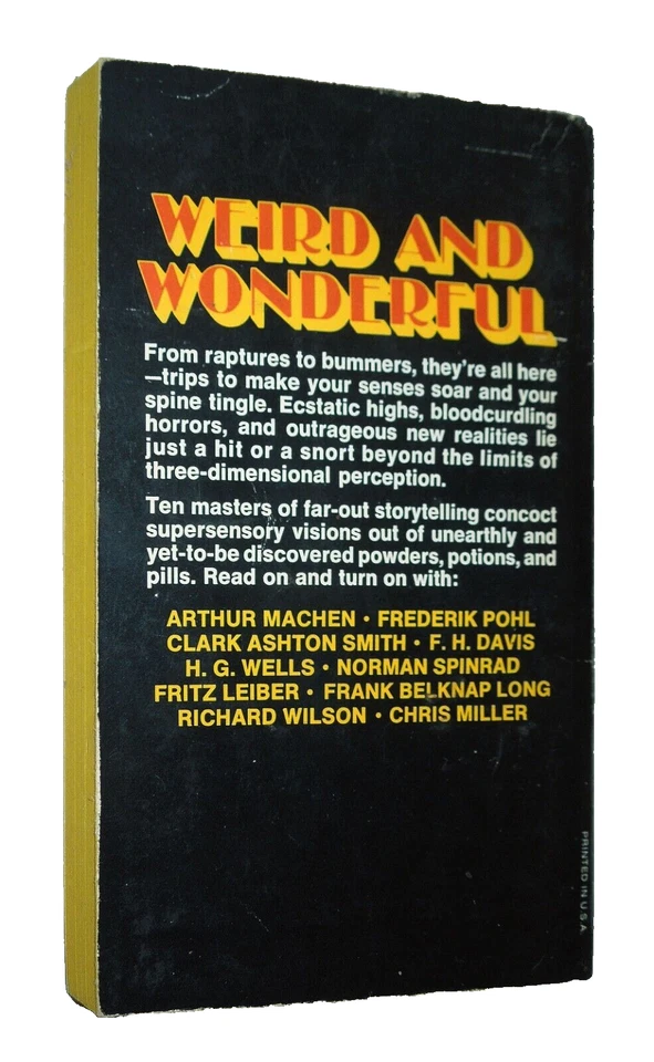 Strange Ecstasies - Parry (editor), 1974 sc, Pinnacle, 1st Printing, Drug Sci-Fi - Image 2 of 4