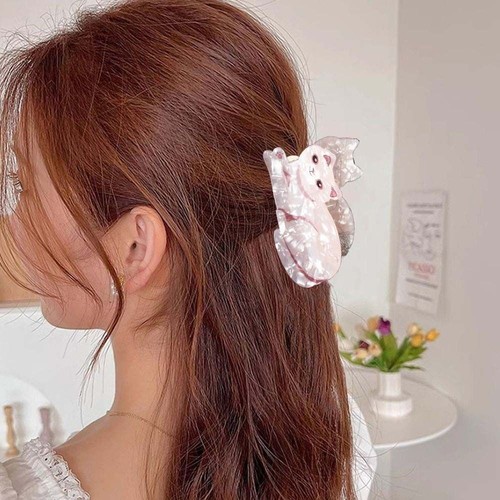 Clip squalo animale gatto persiano ragdoll clip capelli animale acrilico quotidiano