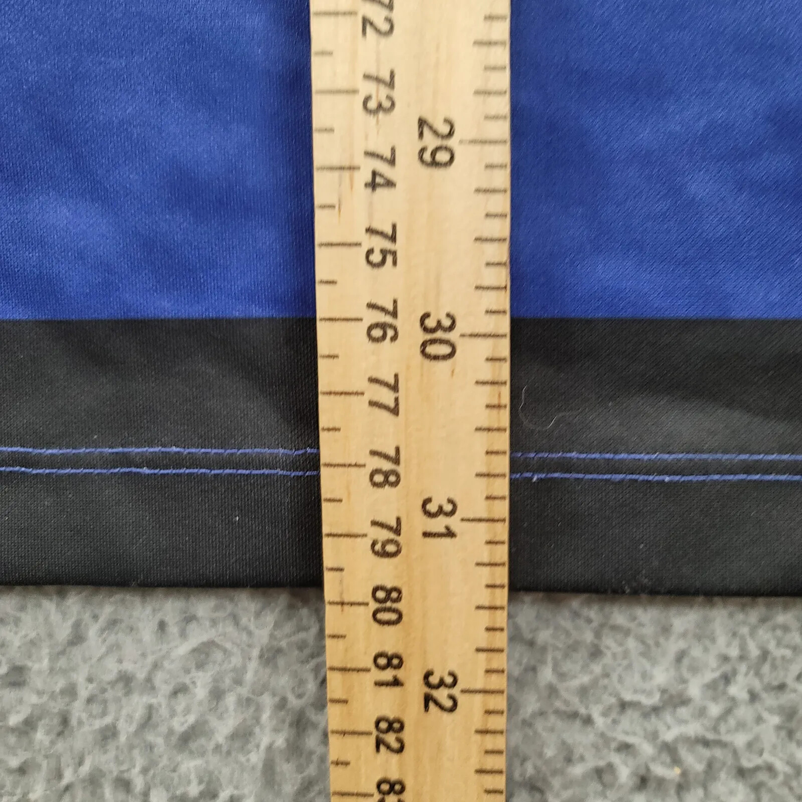 Nike golf Shirt Mens XL Blue Striped Polo Outdoors Casual Swoosh Stardard Fit thumbnail 8