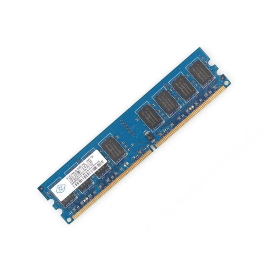 For NANYA 2GB DDR2-800MHz PC2-6400U 2Rx8 240pin CL6 DIMM Desktop Computer Memory - Image 3 of 4