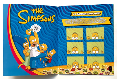 2023 ALBUM THE SIMPSONS + Full Set 140/140 PERU Edition Homer Lisa