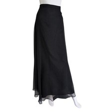 VTG Chiffon Maxi Skirt 16 Sheer Fairy Grunge Whimsigoth Witchy Romantic 90s Y2K