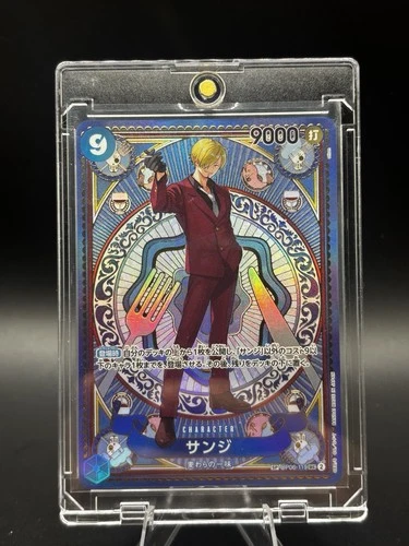 ONE PIECE Card Sanji SP Alt Art OP06-119 SEC A Fist of Divine Speed Japanese