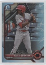 2022 Bowman Draft Chrome Sky Blue Refractor Yerlin Confidan #BDC-199 0wc9