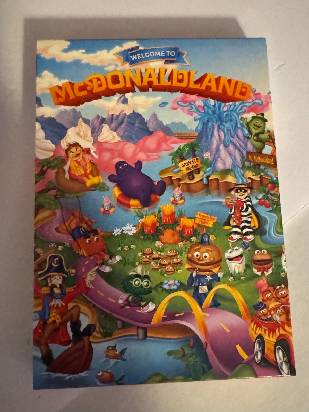 McDonald's Grown Up Happy Meal 2025 McDonaldland Hamburgler 