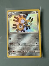 Pokémon TCG Magneton Hidden Fates Shiny Holo Card SV28/SV94