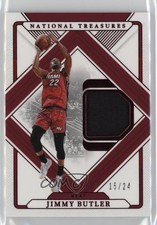 2024 National Treasures Treasured Threads International 15/24 Jimmy Butler 14mf